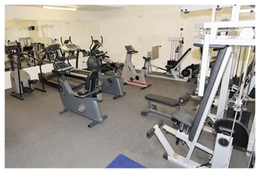 Leisure Club gym - present day