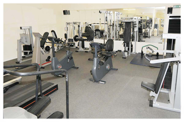 Leisure Club gym - present day